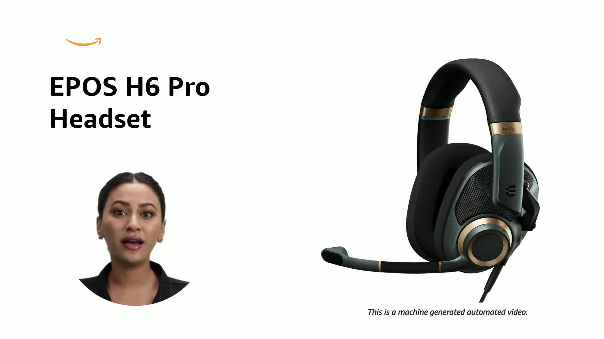 EPOS H6 Pro - Open Acoustic Gaming Headset with Mic - Lightweight